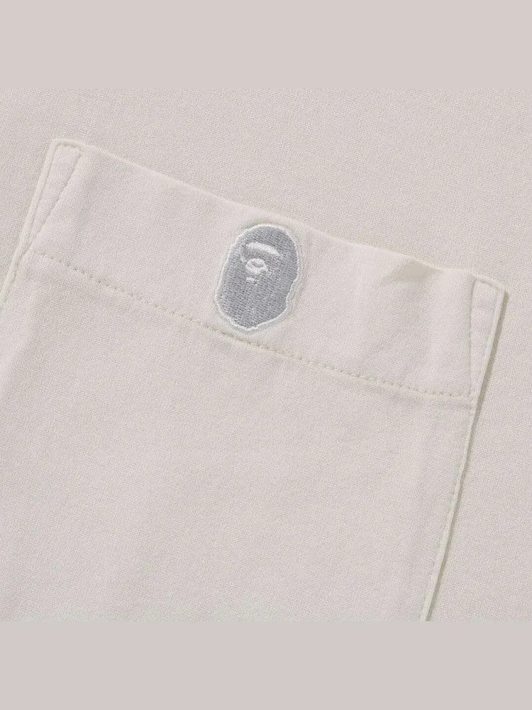 Футболка BAPE Gaement Dye One Point Pocket Tee — изображение 3 из 3, белый