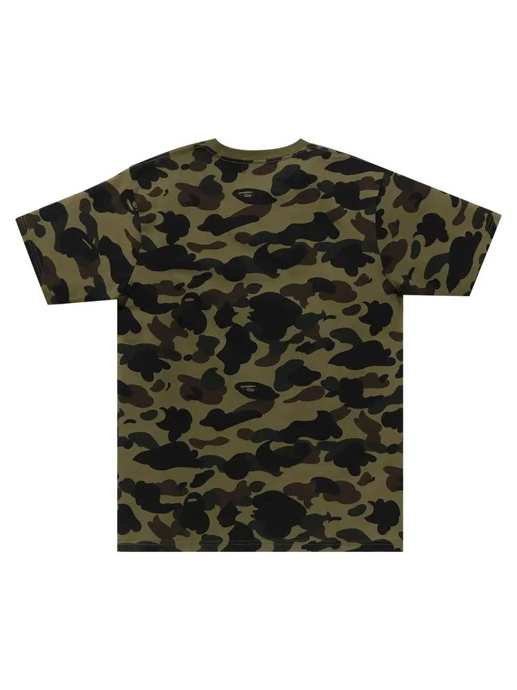 Футболка BAPE 1st Camo One Point Tee — изображение 2 из 2, зеленый