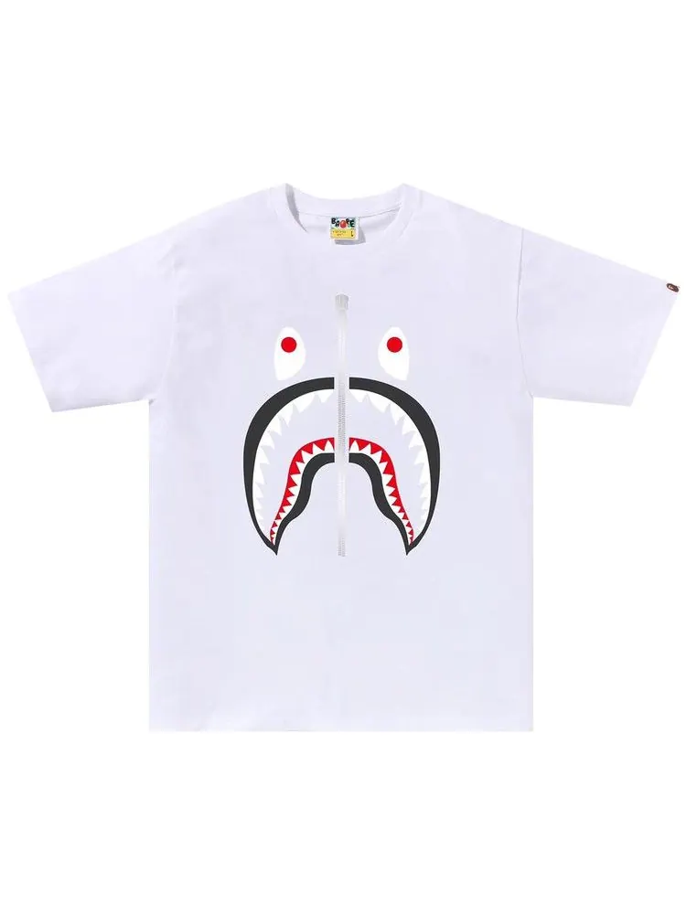 Футболка BAPE Shark Tee — изображение 1 из 1, белый