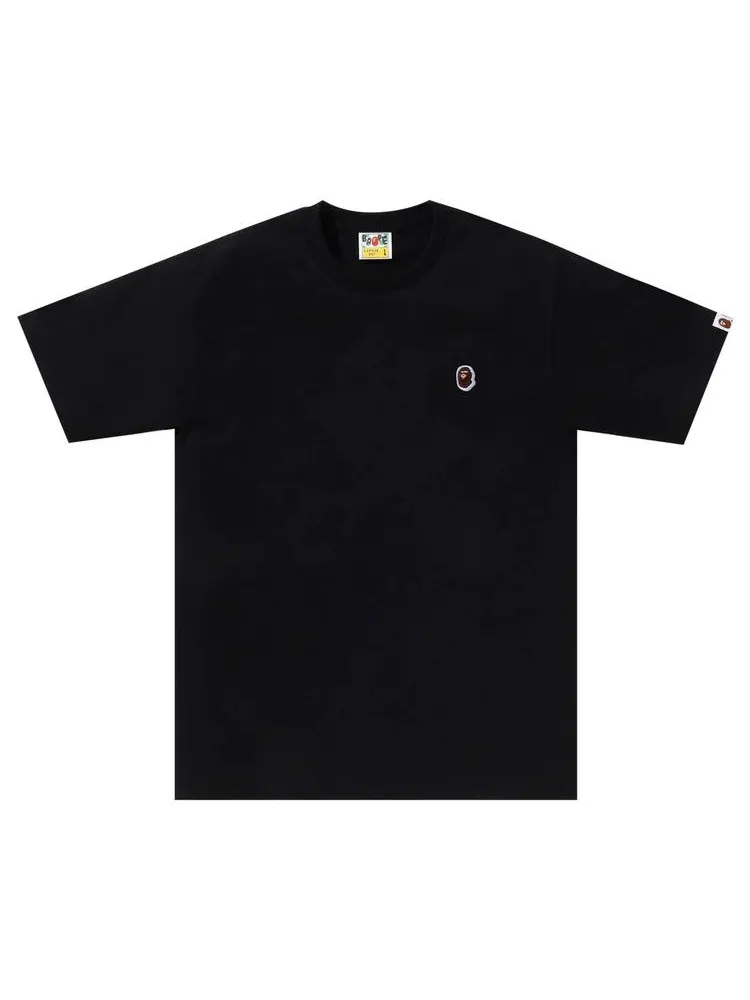Толстовка BAPE Tie Dye Ape Head Relaxed Fit Crewneck Sweatshirt — изображение 1 из 1, черный