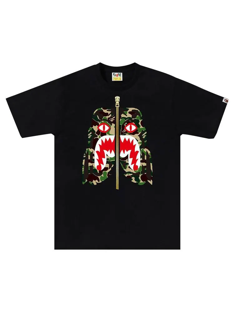 Футболка BAPE ABC Camo Tiger Tee — изображение 1 из 2, черный