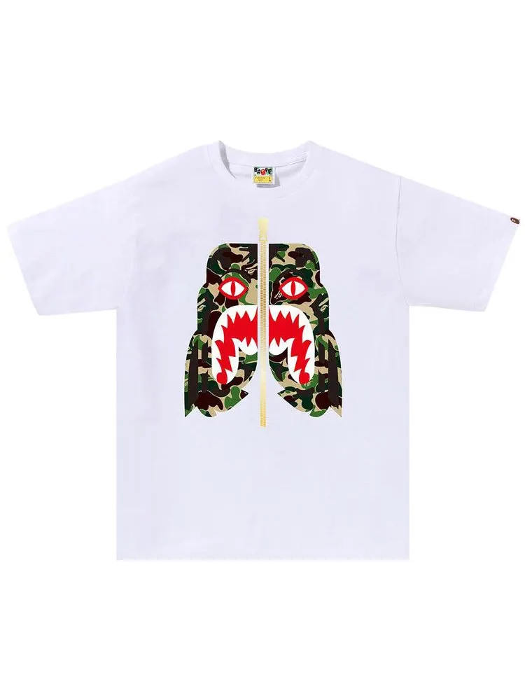 Футболка BAPE ABC Camo Tiger Tee — изображение 1 из 2, белый