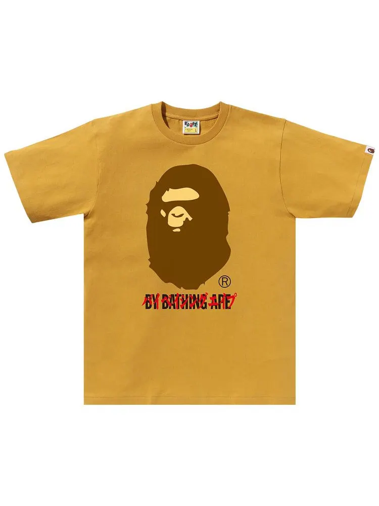 Футболка BAPE Katakana By Bathing Ape Tee — изображение 1 из 2, желтый