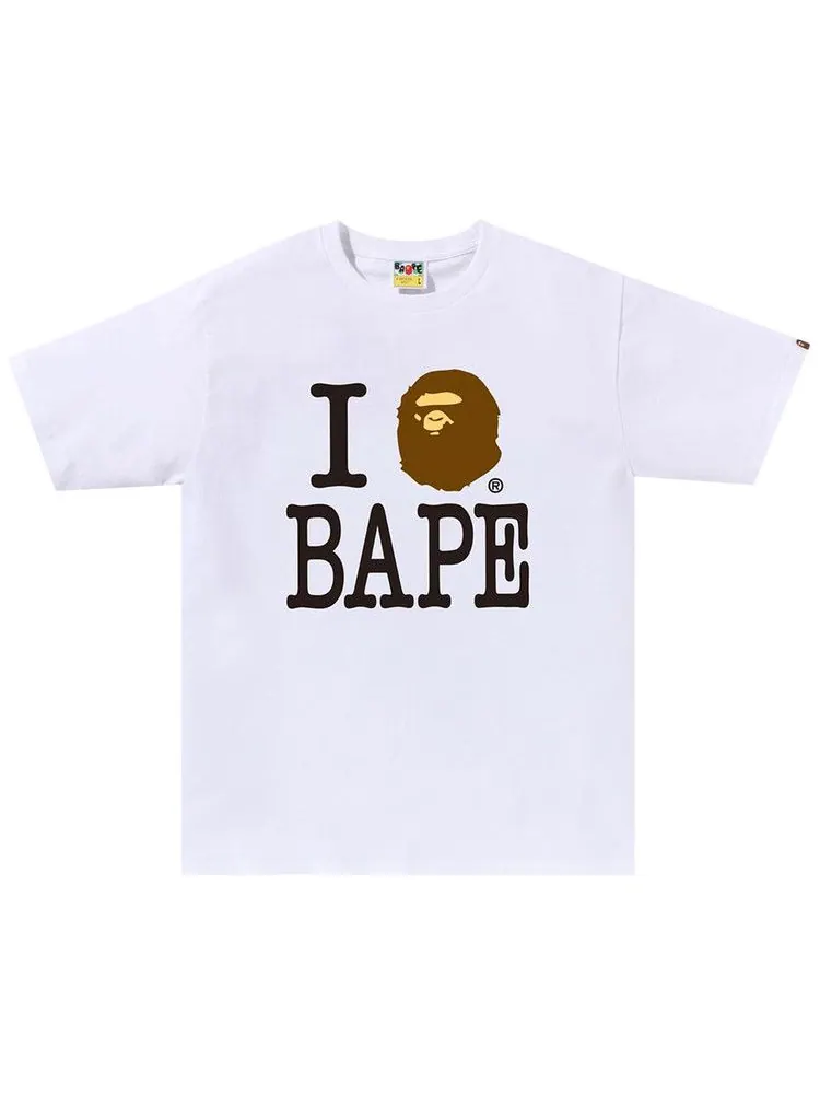 Футболка BAPE I Love BAPE Tee — изображение 1 из 1, белый