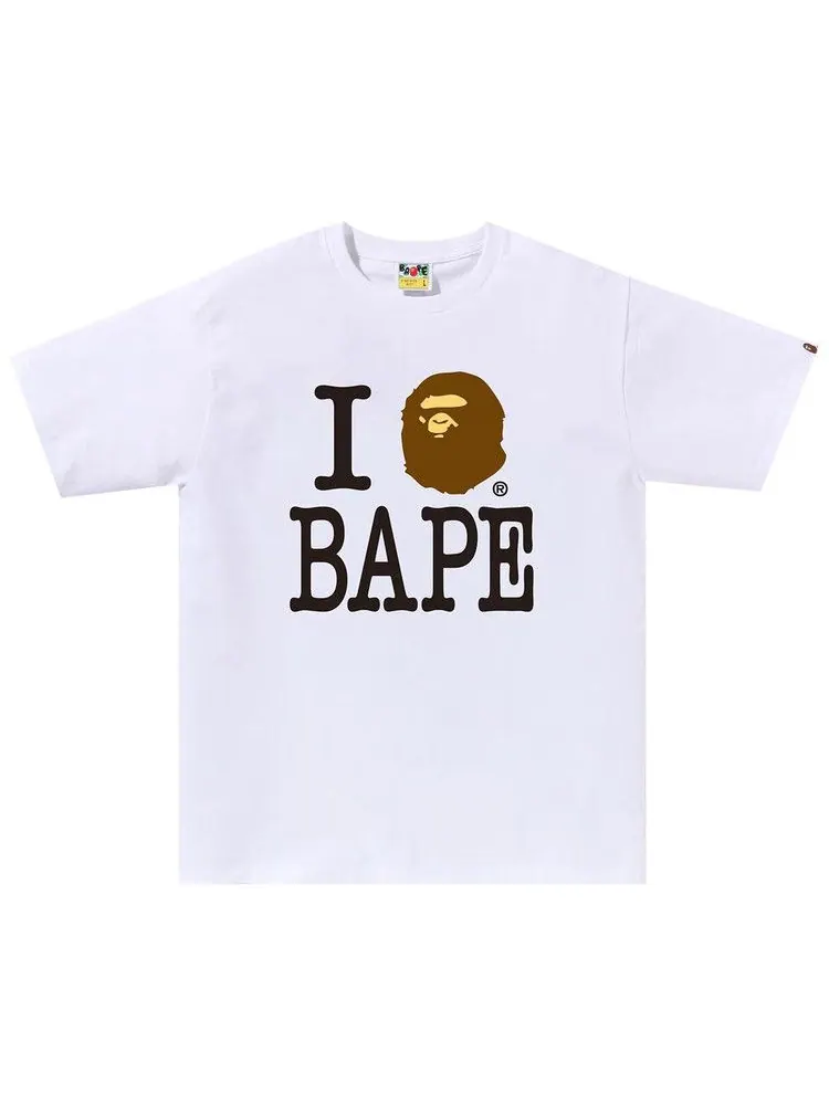 Футболка BAPE I Love BAPE Tee — изображение 1 из 1, белый
