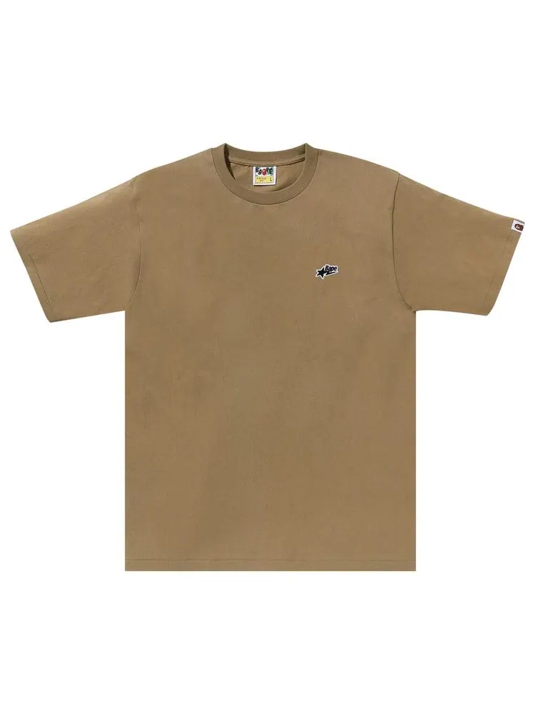 Футболка BAPE Sta One Point Tee — изображение 1 из 1, бежевый