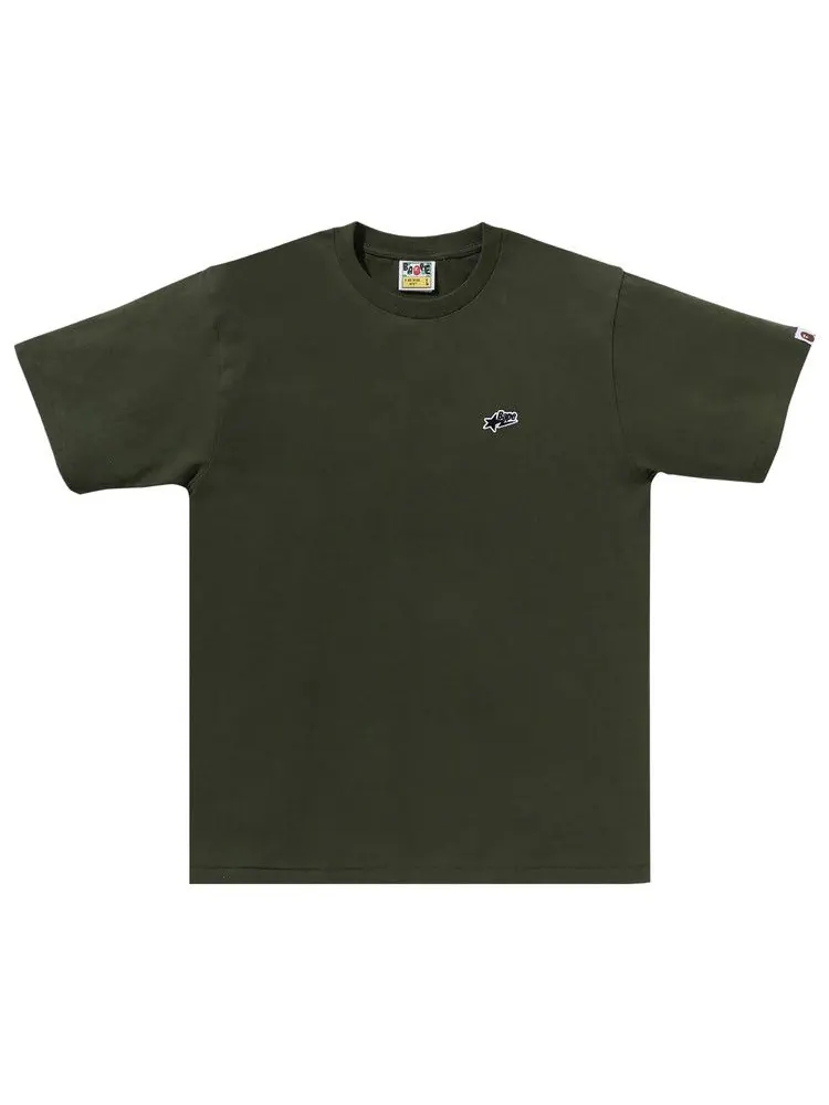 Футболка BAPE Sta One Point Tee — изображение 1 из 1, оливковый
