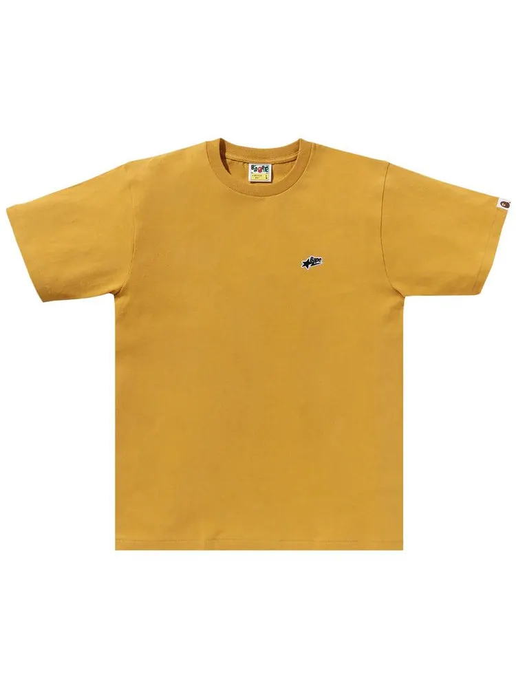 Футболка BAPE Sta One Point Tee — изображение 1 из 1, желтый