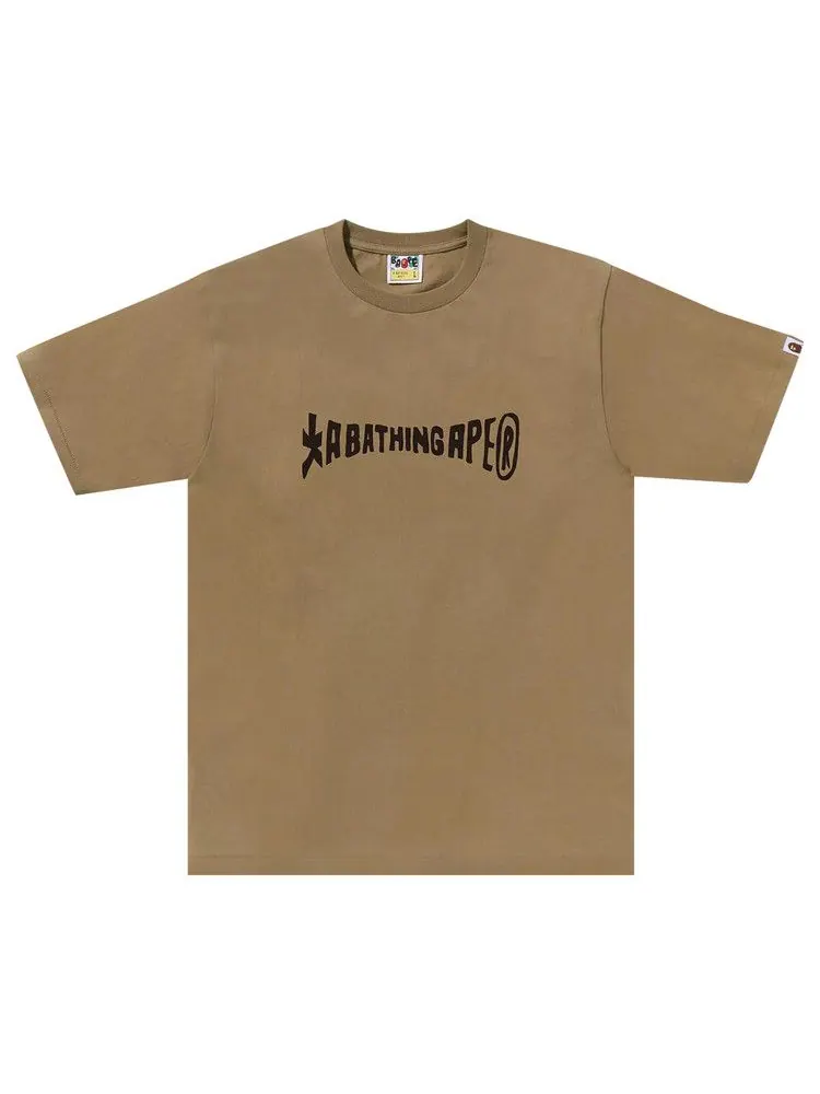 Футболка BAPE Souvenir Dragon Tee — изображение 1 из 1, бежевый