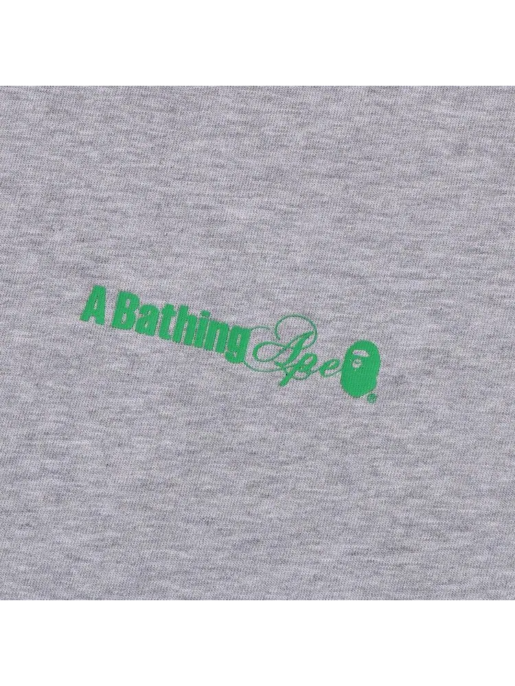 Футболка BAPE Water Print Logo Relaxed Fit Tee — изображение 3 из 4, серый