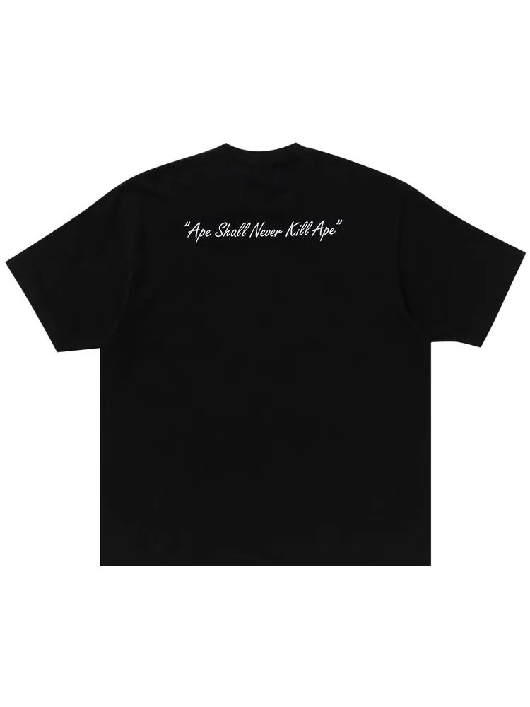Футболка BAPE Pixel Comic Ape Head Relaxed Fit Tee — изображение 2 из 2, черный