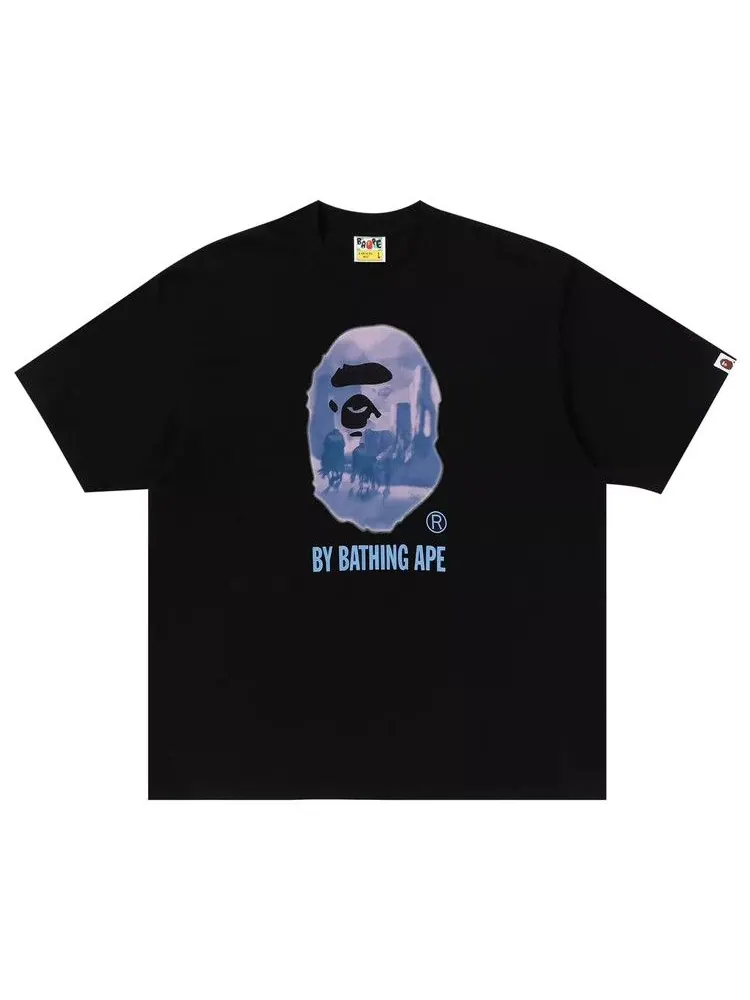 Футболка BAPE Painting By Bathing Ape Relaxed Fit Tee — изображение 1 из 3, черный