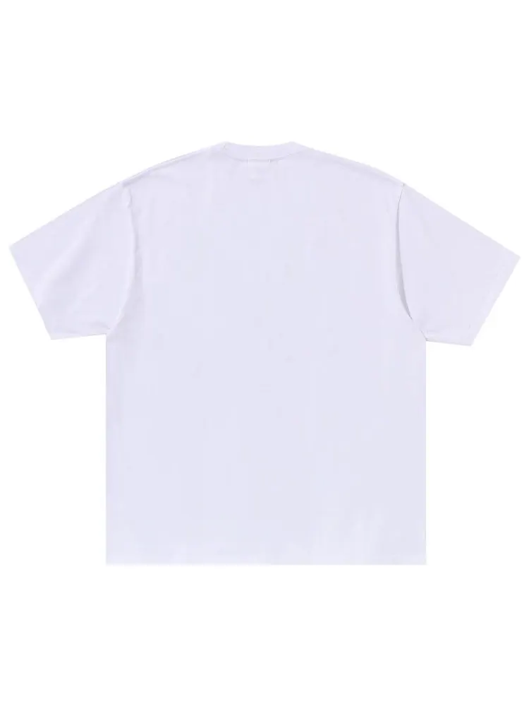 Футболка BAPE Shark Seijin Ape Head Relaxed Fit Tee — изображение 2 из 2, белый