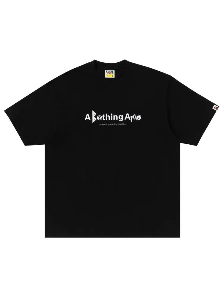 Футболка BAPE Symbol Logo Relaxed Fit Tee — изображение 1 из 2, черный