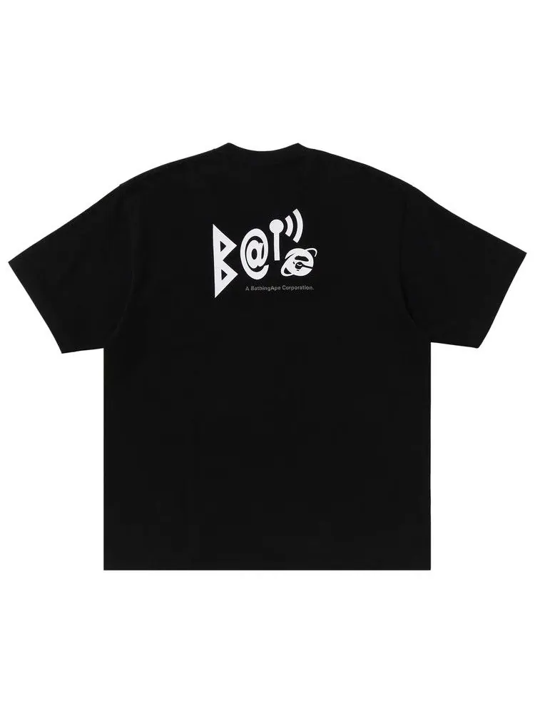 Футболка BAPE Symbol Logo Relaxed Fit Tee — изображение 2 из 2, черный