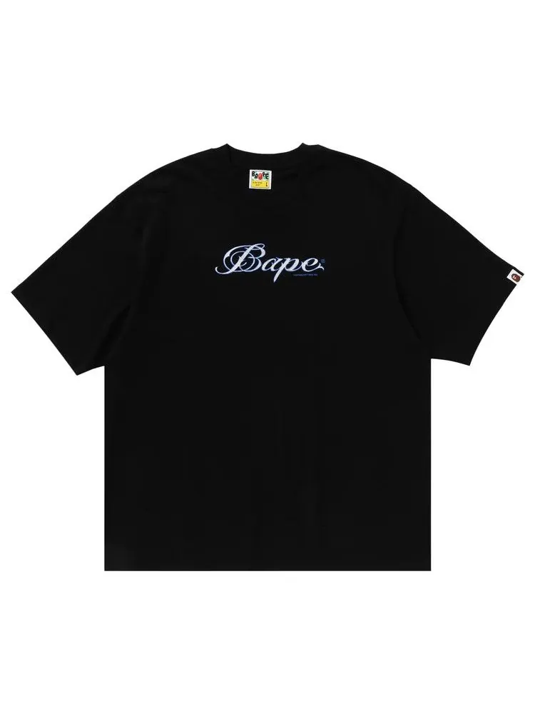 Футболка BAPE Logo Relaxed Fit Tee — изображение 1 из 4, черный