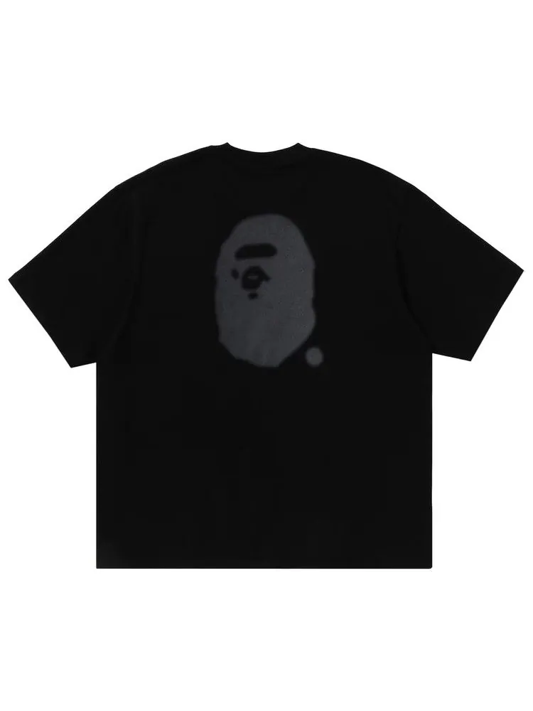 Футболка BAPE Logo Relaxed Fit Tee — изображение 2 из 4, черный