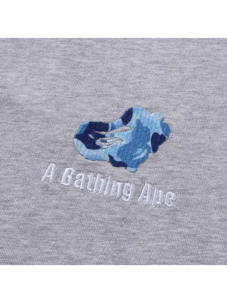 Футболка BAPE ABC Camo Logo Relaxed Fit Tee — изображение 3 из 3, серый