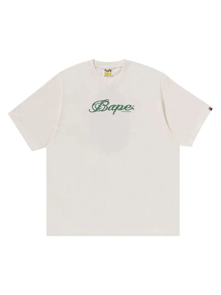 Футболка BAPE Logo Relaxed Fit Tee — изображение 1 из 4, белый