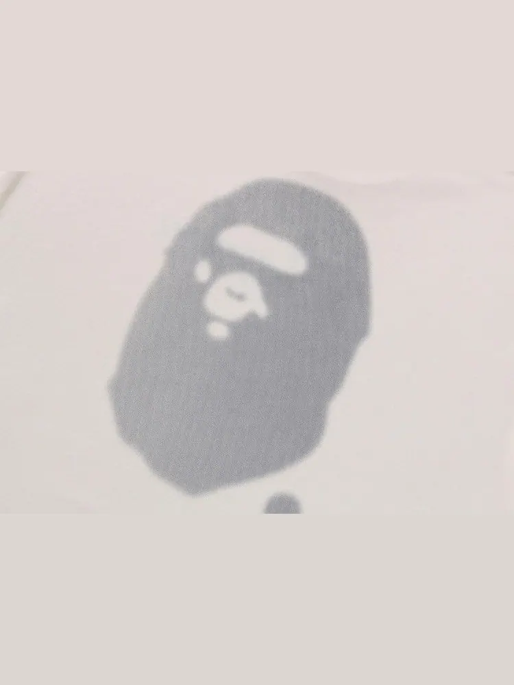 Футболка BAPE Logo Relaxed Fit Tee — изображение 4 из 4, белый