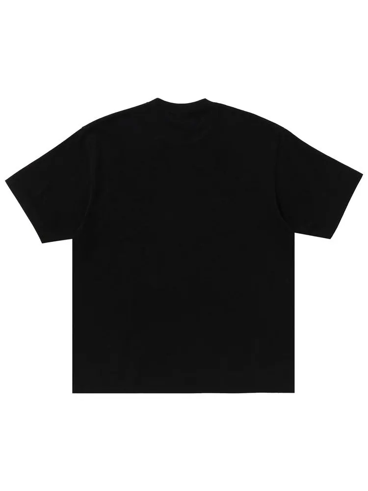 Футболка BAPE Layered College Relaxed Fit Tee 'Black' — изображение 2 из 3, черный