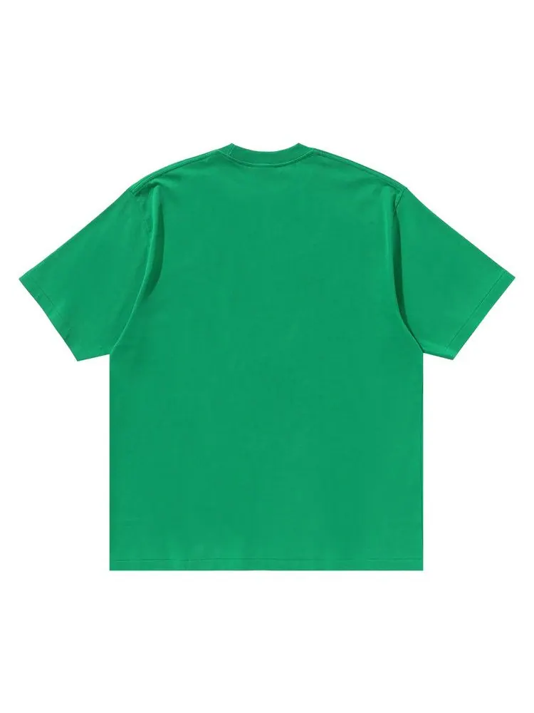 Футболка BAPE Layered College Relaxed Fit Tee — изображение 2 из 3, зеленый