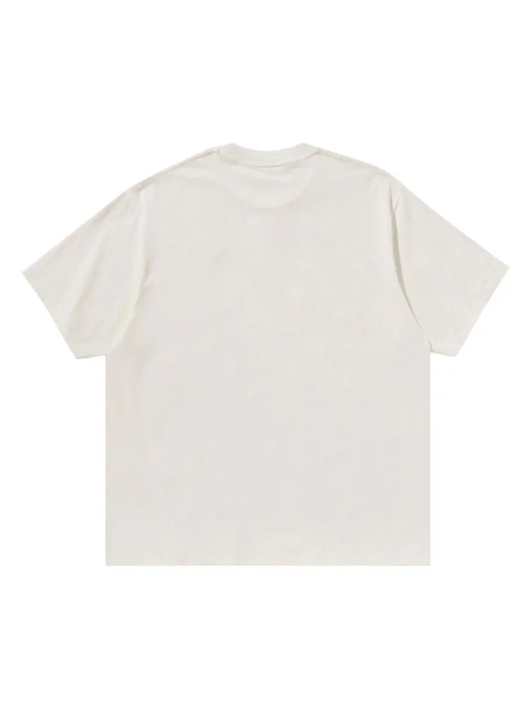 Футболка BAPE Screen Print College Relaxed Fit Tee — изображение 2 из 2, белый/слоновая кость