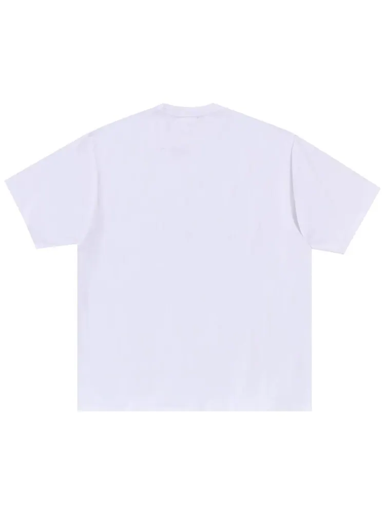 Футболка BAPE Line Camo Ape Head Relaxed Fit Tee — изображение 2 из 2, белый