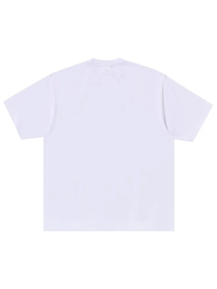 Футболка BAPE Marbling Camo By Bathing Ape Relaxed Fit Tee — изображение 2 из 3, белый