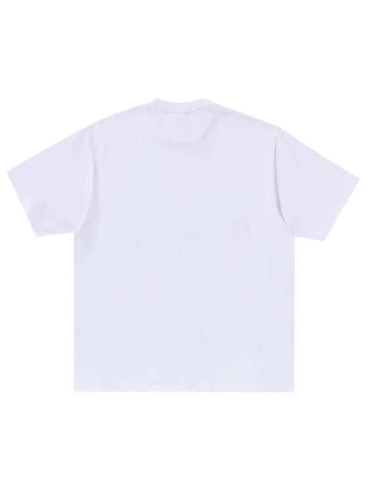 Футболка BAPE Pixal College Relaxed Fit Tee — изображение 2 из 2, белый
