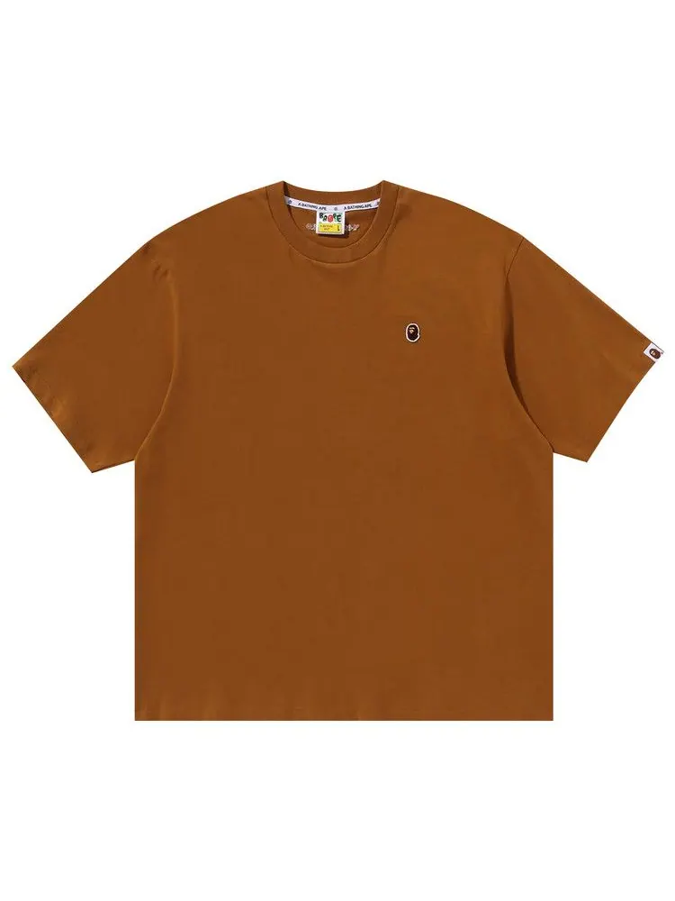 Футболка BAPE One Point Relaxed Fit Tee — изображение 1 из 2, коричневый