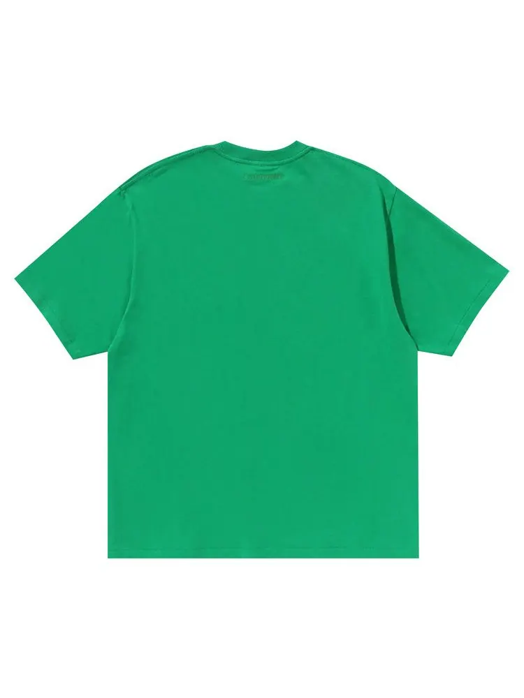 Футболка BAPE One Point Relaxed Fit Tee — изображение 2 из 2, зеленый