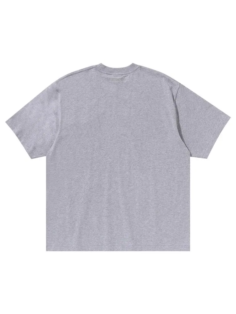 Футболка BAPE One Point Relaxed Fit Tee — изображение 2 из 2, серый