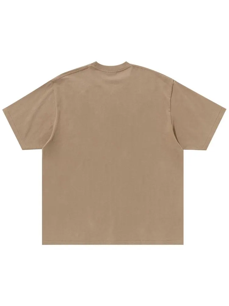 Футболка BAPE Spray Print Logo Relaxed Fit Tee — изображение 2 из 2, бежевый