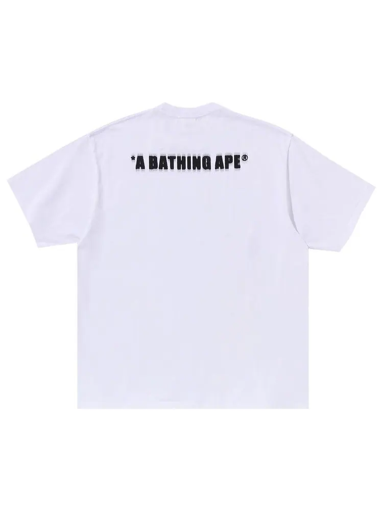 Футболка BAPE Pixel Ape Head Relaxed Fit Tee — изображение 2 из 2, белый
