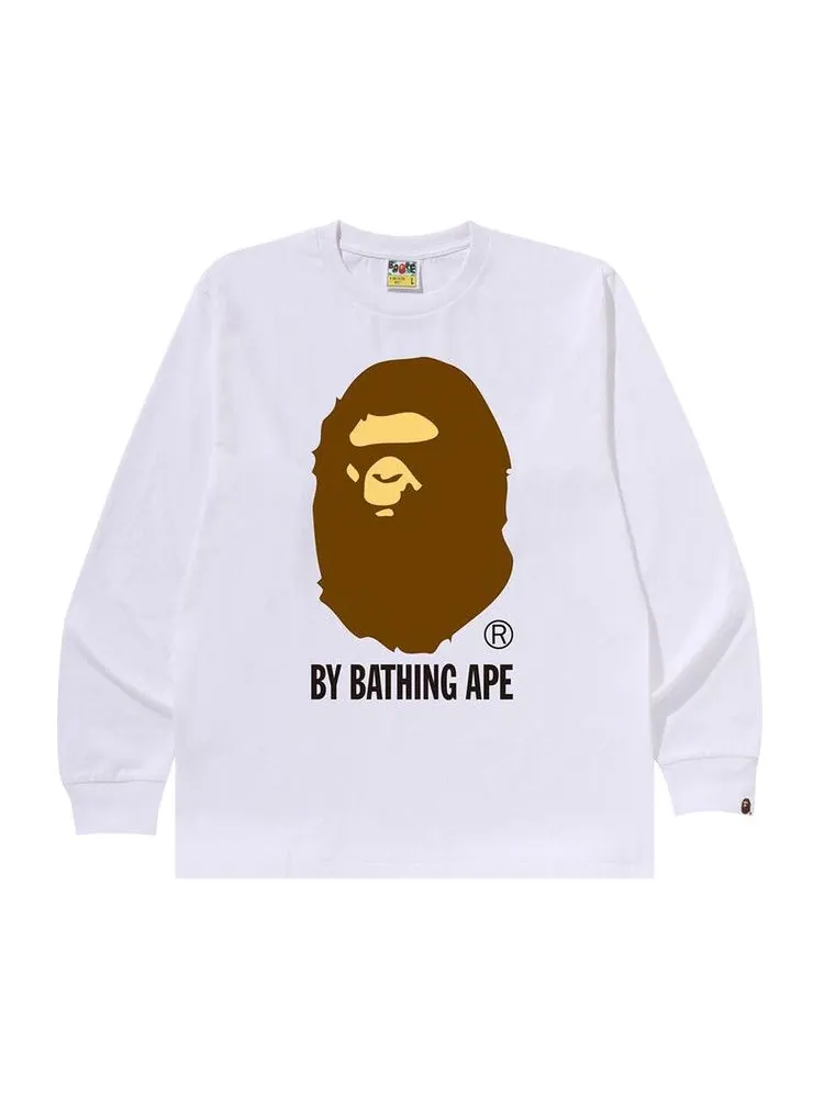 Футболка BAPE By Bathing Ape Long-Sleeve Tee — изображение 1 из 2, белый