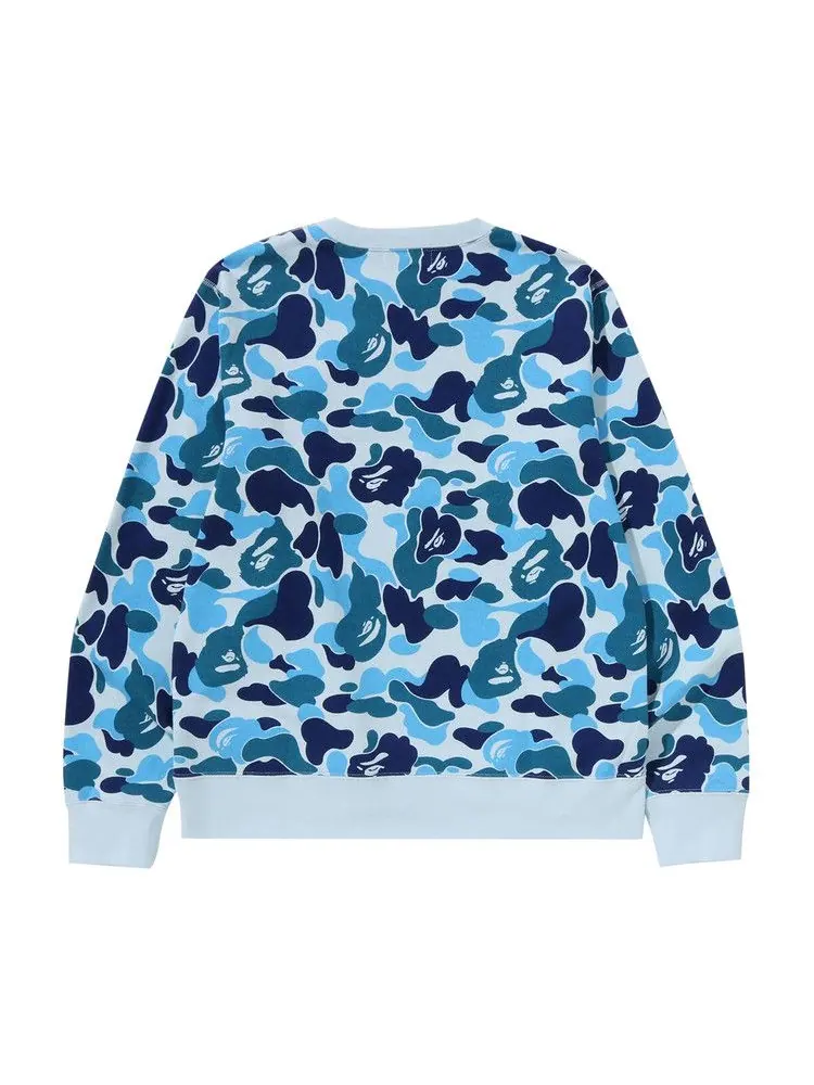 Свитер BAPE ABC Camo By Bathing Ape Crewneck Sweat — изображение 2 из 3, синий
