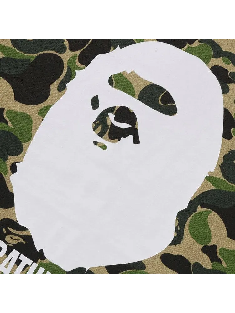 Свитер BAPE ABC Camo By Bathing Ape Crewneck Sweat — изображение 3 из 3, зеленый