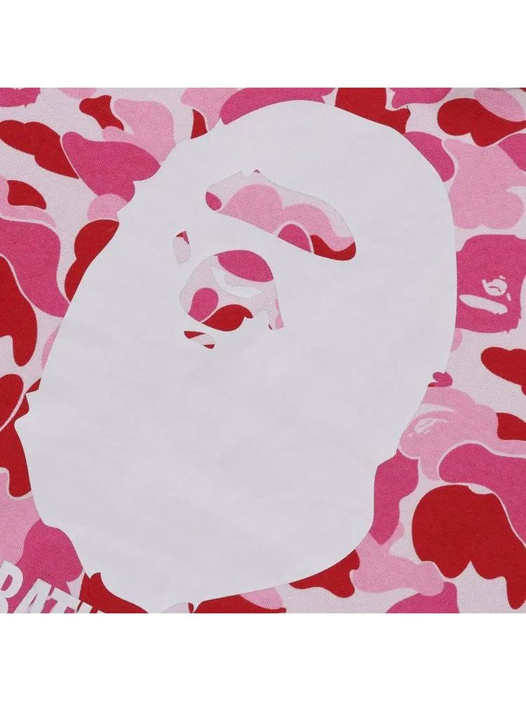 Свитер BAPE ABC Camo By Bathing Ape Crewneck Sweat — изображение 3 из 3, розовый