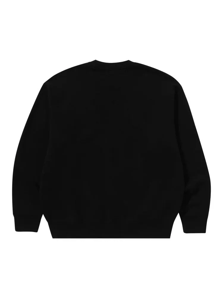 Толстовка BAPE Floral Solid Camo Busy Works Relaxed Fit Crewneck Sweatshirt — изображение 2 из 2, черный