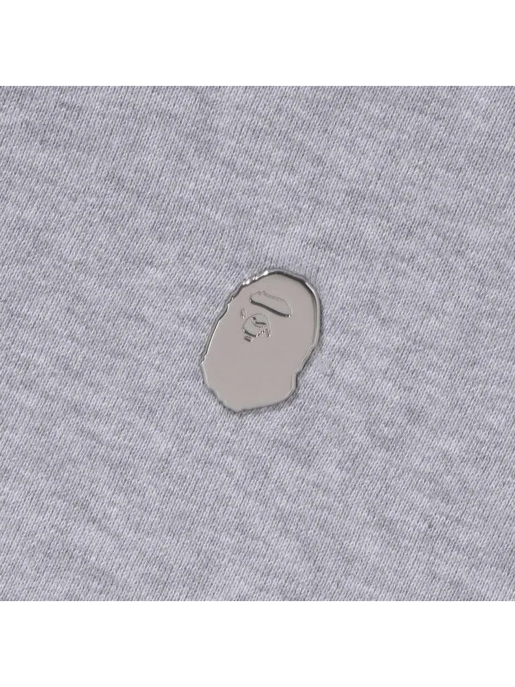 Толстовка BAPE One Point Relaxed Fit Crewneck Sweatshirt — изображение 3 из 3, серый
