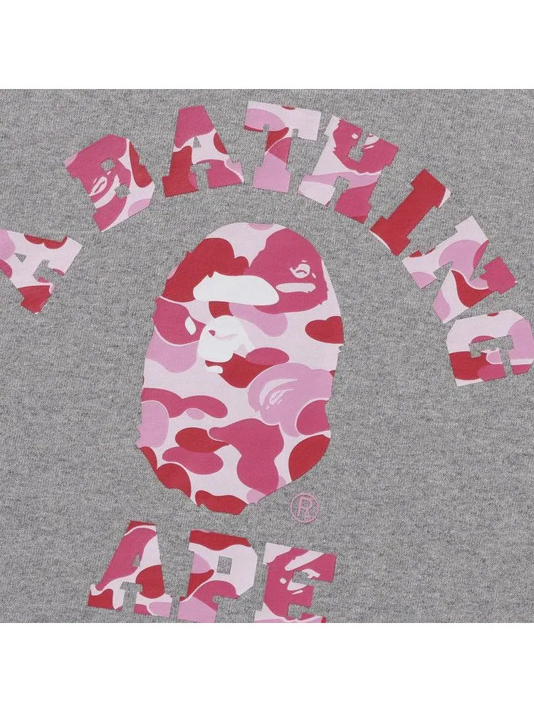 Худи BAPE ABC Camo College Pullover Hoodie — изображение 3 из 3, серый