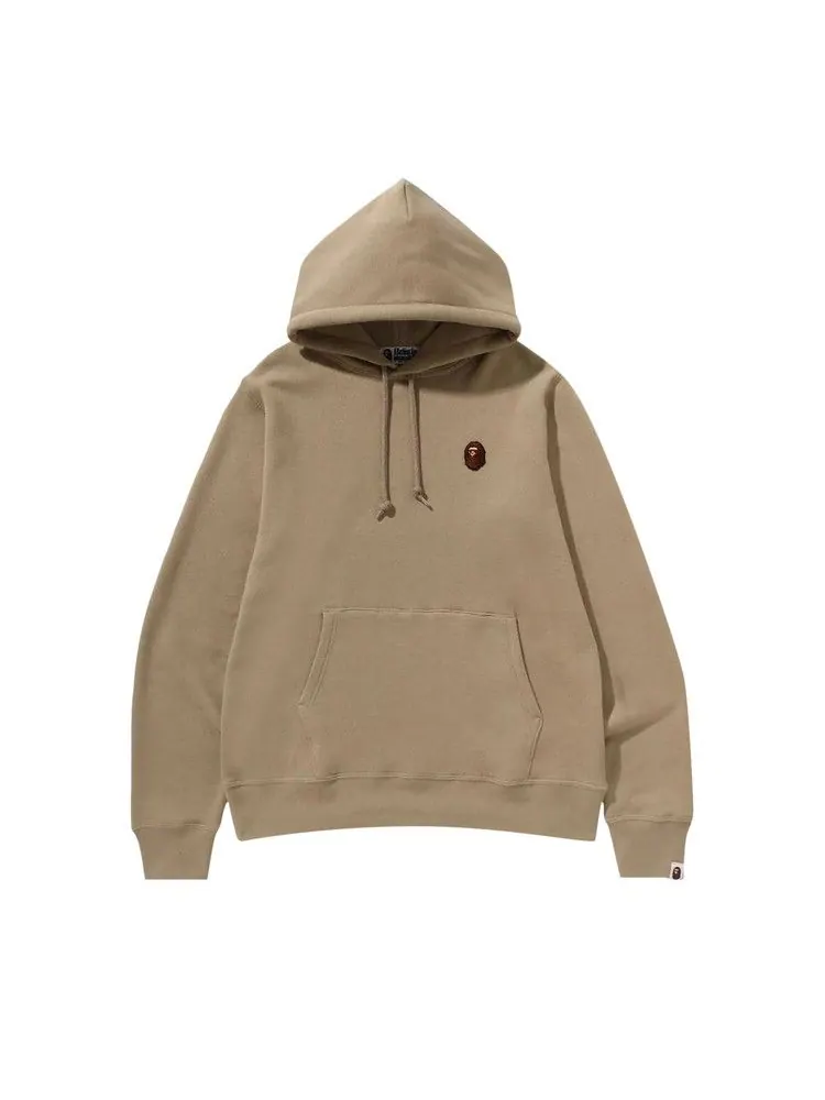 Худи BAPE One Point Pullover Hoodie — изображение 1 из 2, бежевый