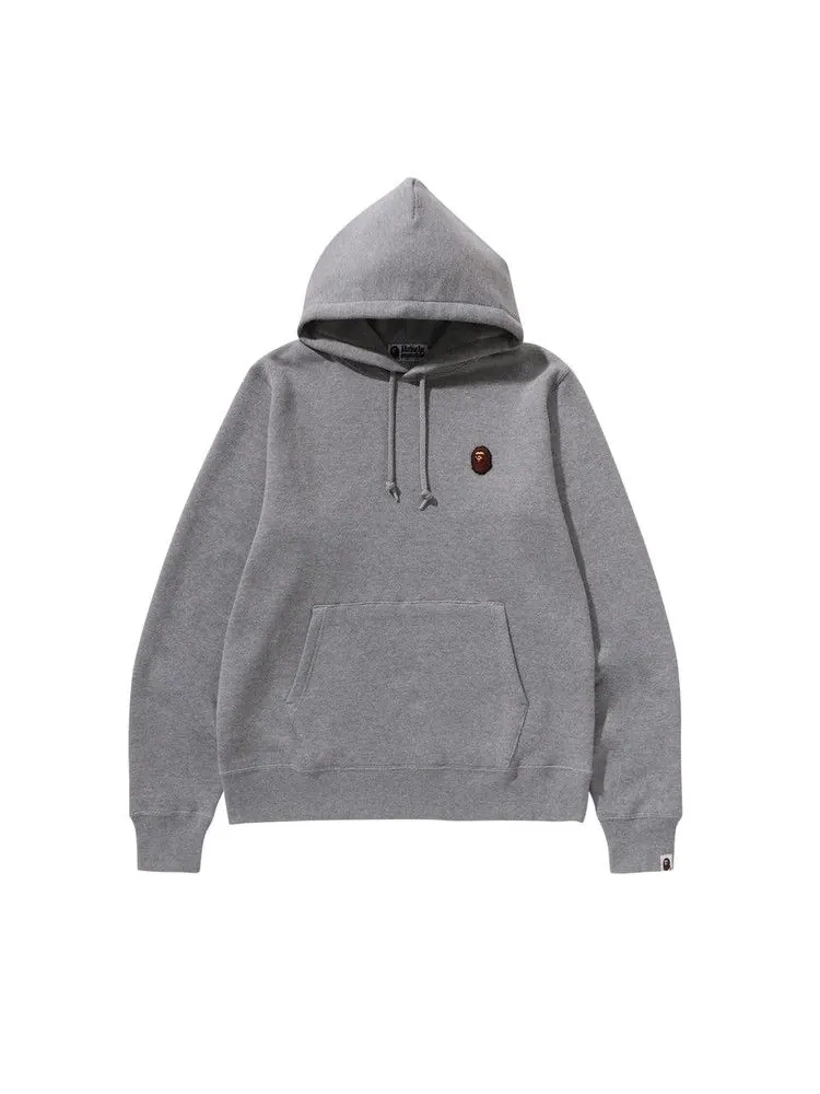 Худи BAPE One Point Pullover Hoodie — изображение 1 из 2, серый