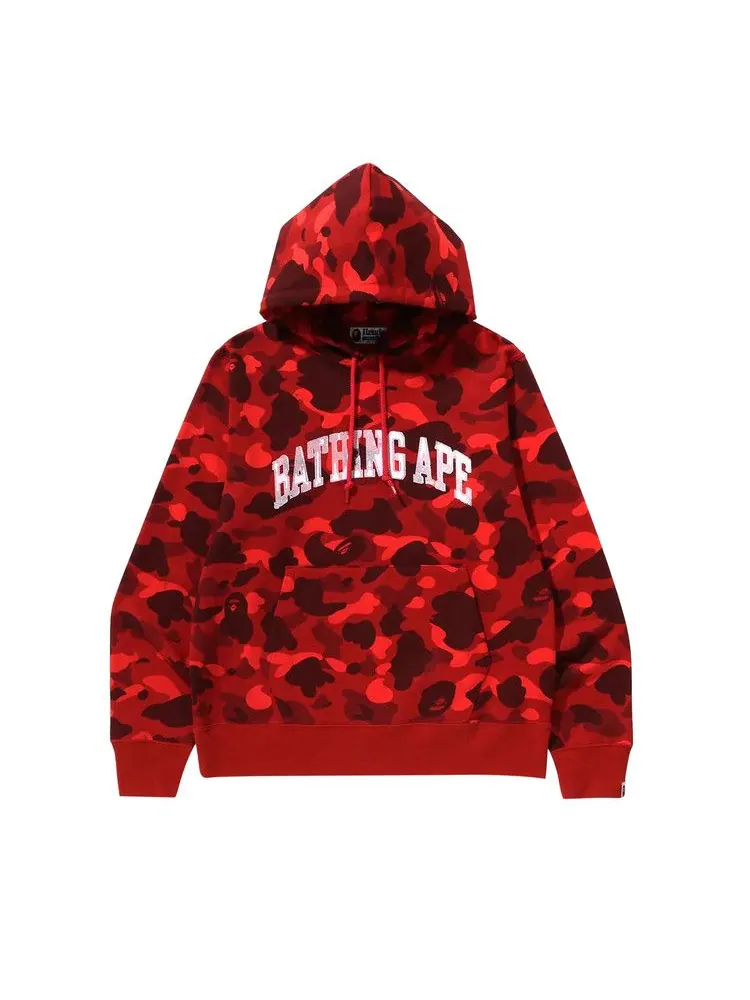 Худи BAPE Color Camo Pullover Hoodie — изображение 1 из 2, красный