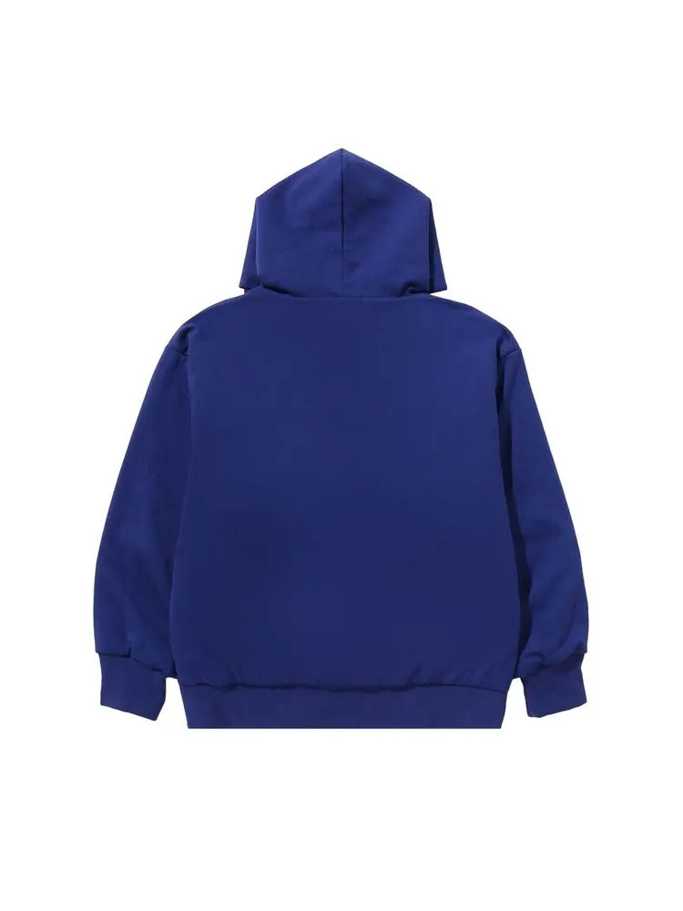 Худи BAPE College Puffy Relaxed Fit Pullover Hoodie — изображение 2 из 3, синий
