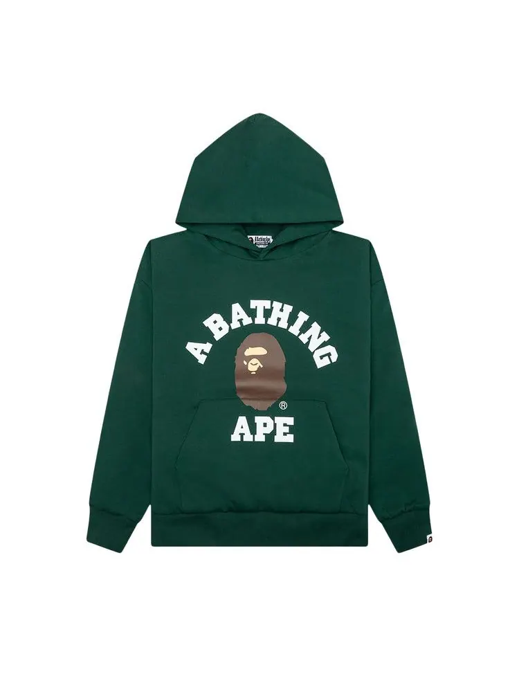 Худи BAPE College Puffy Relaxed Fit Pullover Hoodie