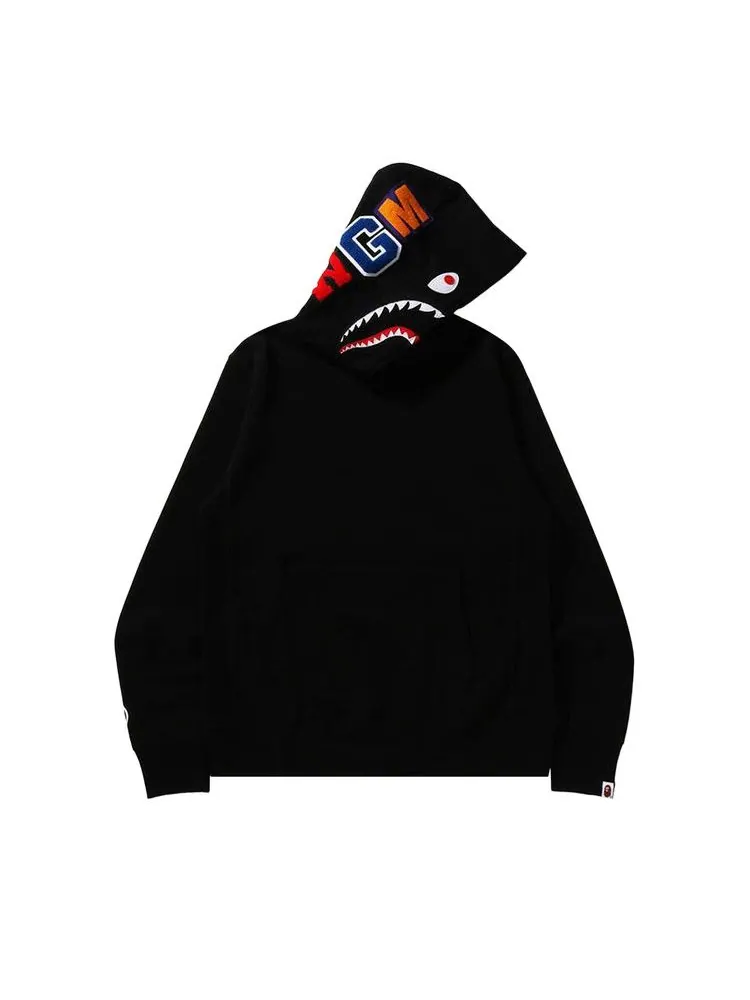 Худи BAPE Shark Pullover Hoodie — изображение 1 из 2, черный