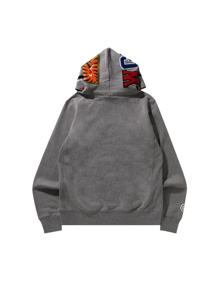 Худи BAPE Shark Pullover Hoodie — изображение 2 из 2, серый