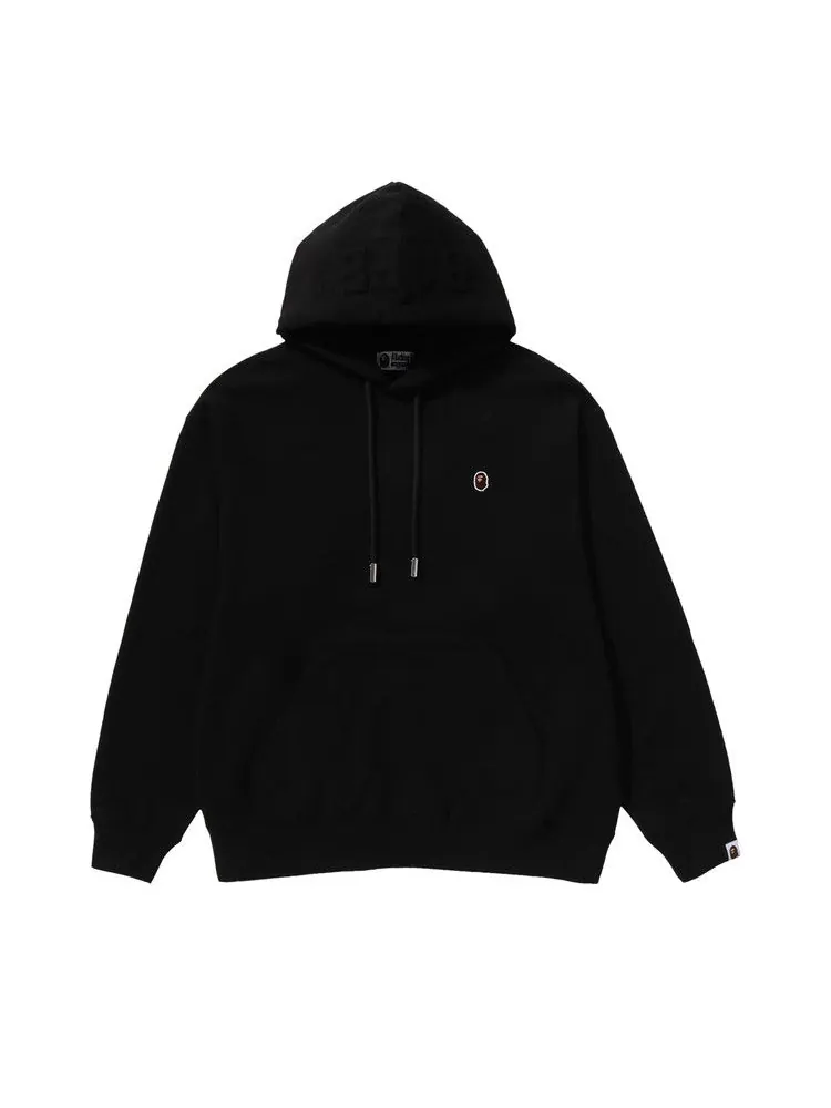 Худи BAPE One Point Relaxed Fit Pullover Hoodie — изображение 1 из 3, черный